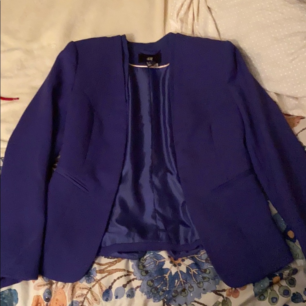 H&M Dark purple coat